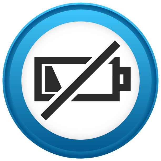 图标与低电池符号电池水平图片下载