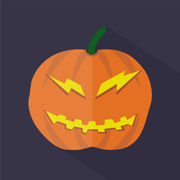 杰克灯的图标设置伟大的扁平图标图片下载