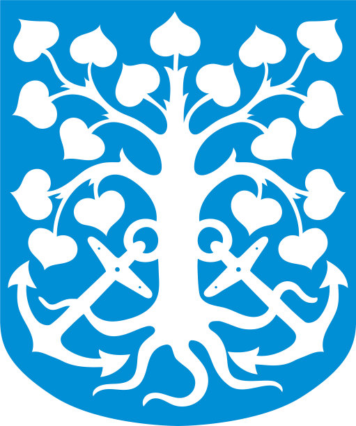 丹麦南部地区埃斯布约格的盾形纹章图片下载