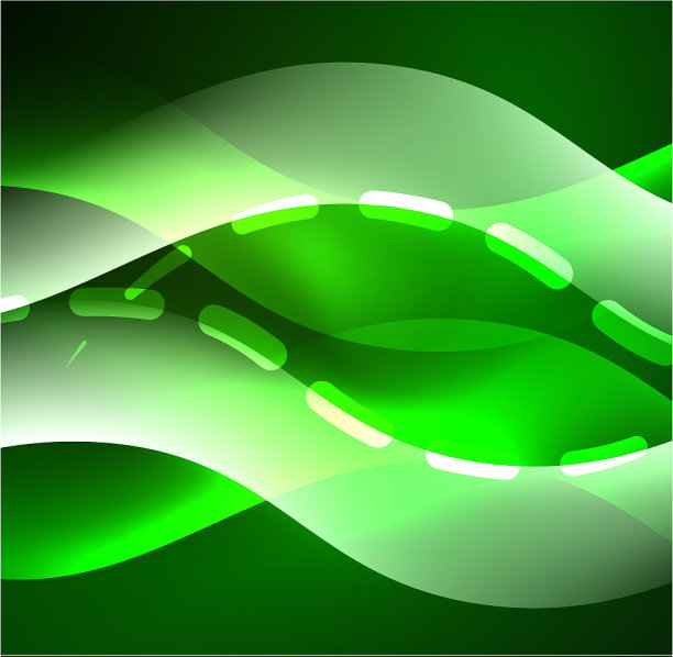 发光波烟设计波浪线条图片下载