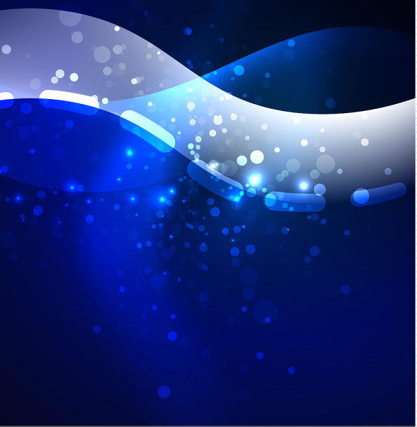 发光波烟设计波浪线条图片下载