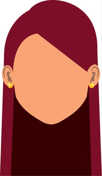 年轻女子头像图片下载