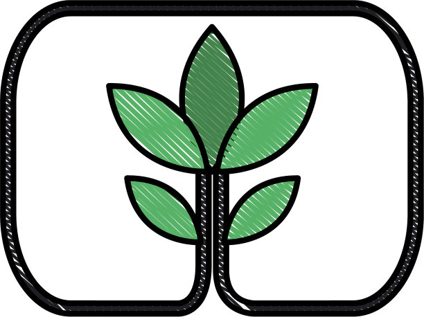 植物叶子自然环境标志图片下载