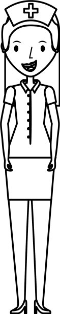 可爱的护士角色图片下载
