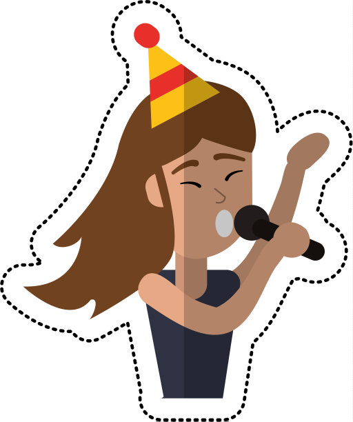 跳舞女孩聚会庆祝图片下载