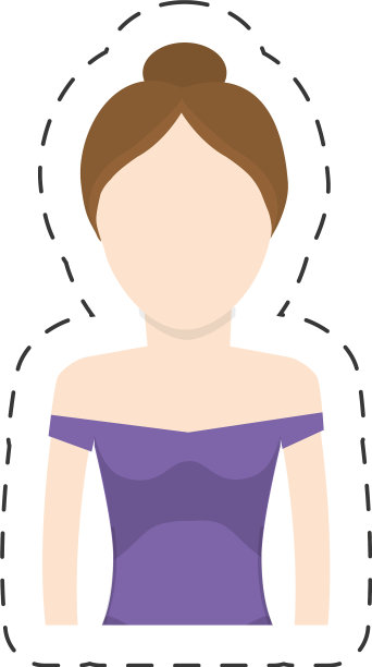 肖像女人女性图标图片下载