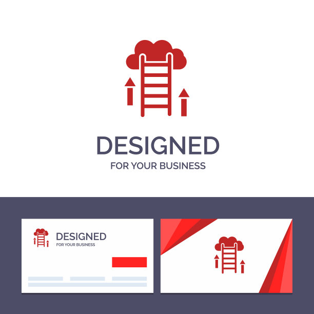 创意名片和标志模板云图片下载