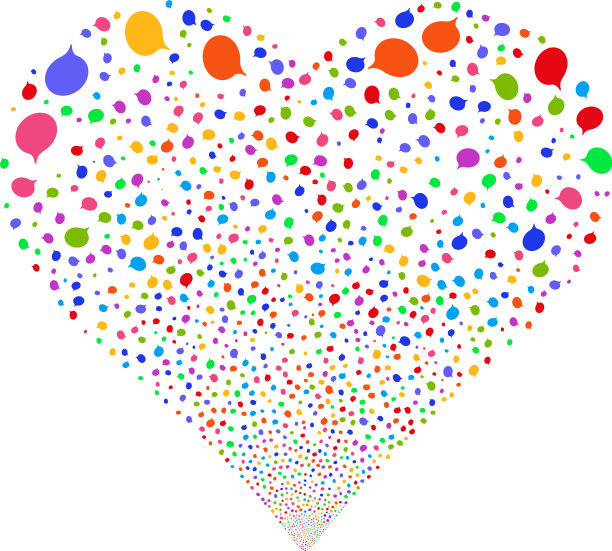 提示烟花的心图片下载