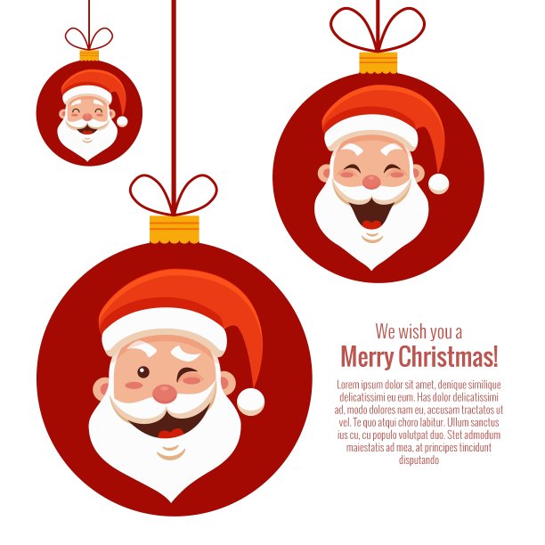 卡通圣诞老人图片下载