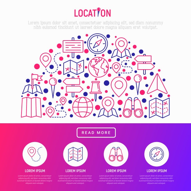 位置概念为半圆图片下载