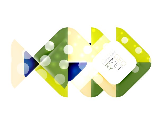 闪闪发光的抽象几何背景图片下载