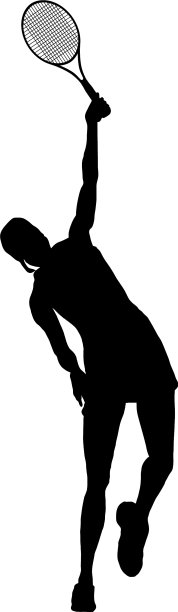 网球轮廓图片下载