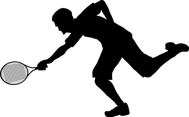 网球轮廓图片下载