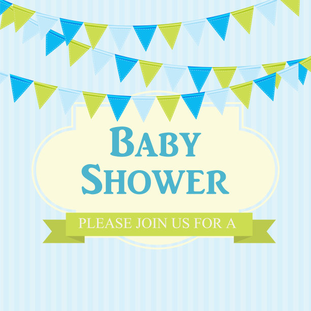 宝宝派对邀请图片下载