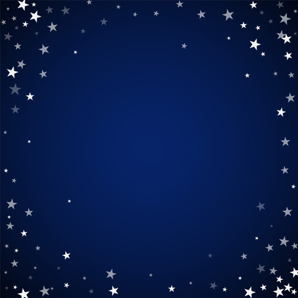 随机落下的星星，圣诞背景的微妙图片下载