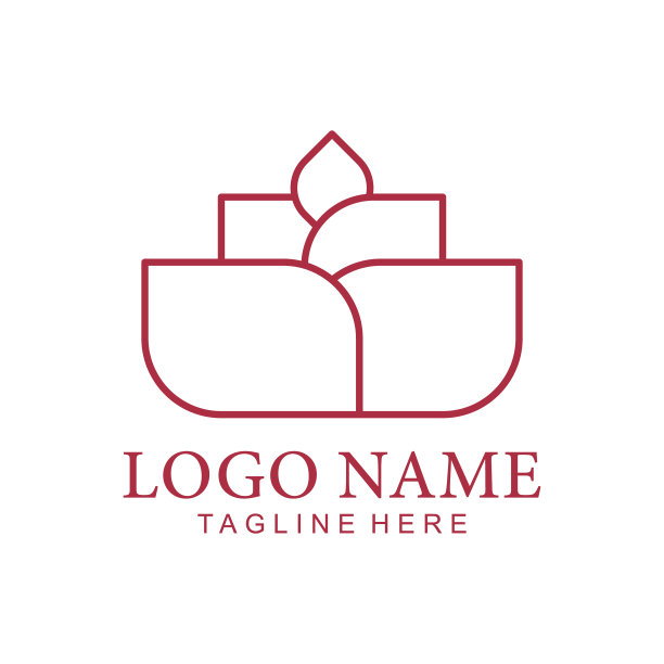 花卉和花卉标志图标设计图片下载