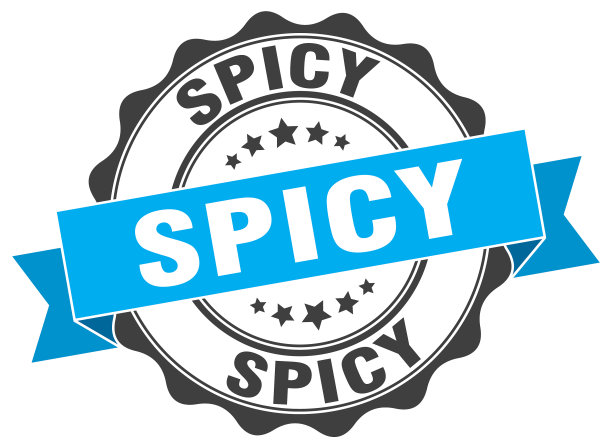 辣味邮票标志印章图片下载