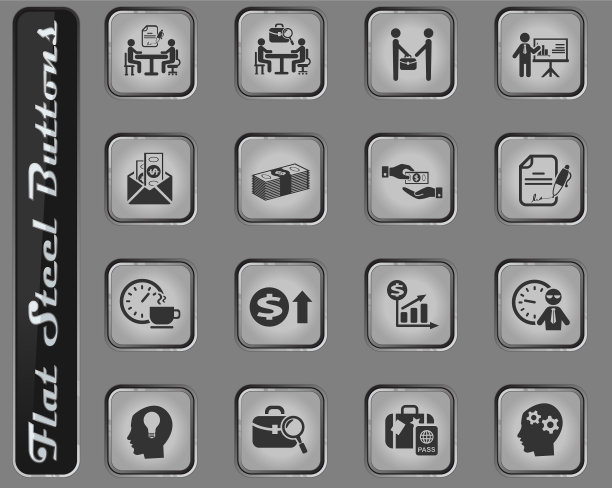 办公生活图标集图片下载