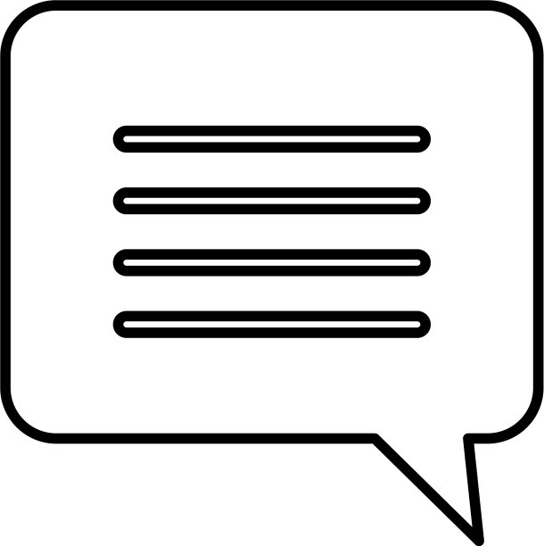 语音气泡信息图标图片下载
