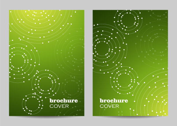 宣传册模板布局设计几何图案图片下载