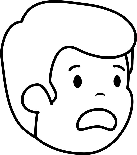 年轻伤心的男人头性格图片下载