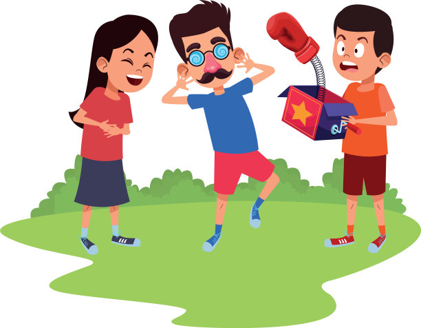 年轻的孩子阿凡达卡通人物图片下载