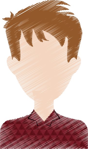 无脸人的图标形象图片下载