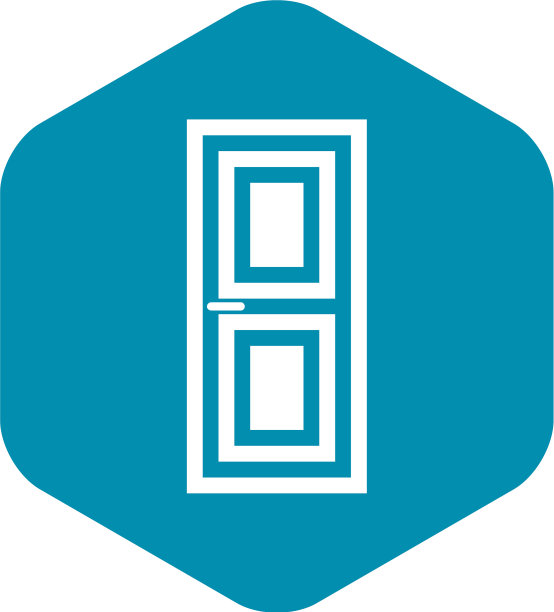 门图标简约风格图片下载