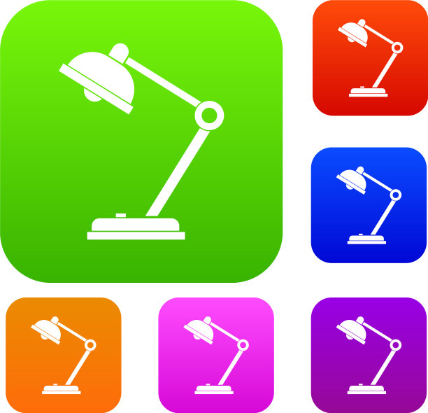 台灯集色集图片下载