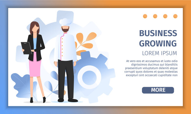 餐厅厨师经理角色合作伙伴关系图片下载