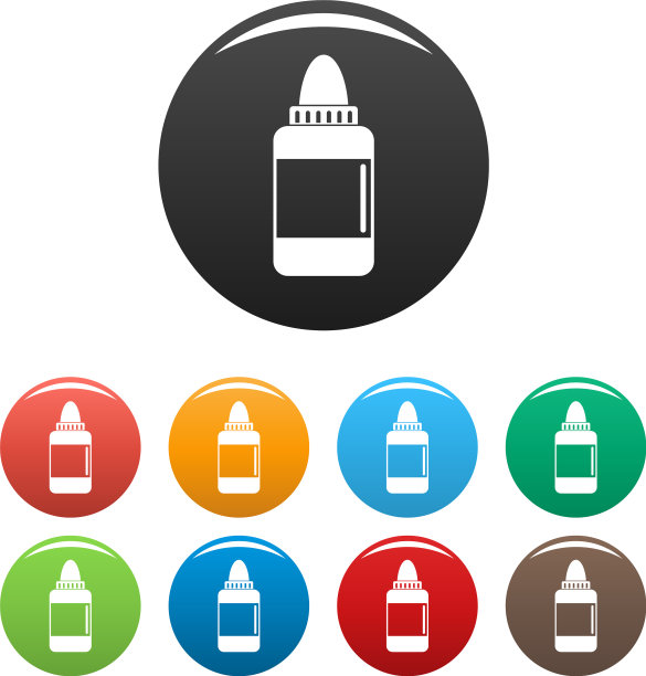 蒸汽液体图标设置颜色图片下载