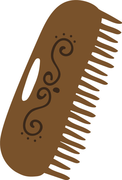 木梳零废物可重复使用物生态图片下载