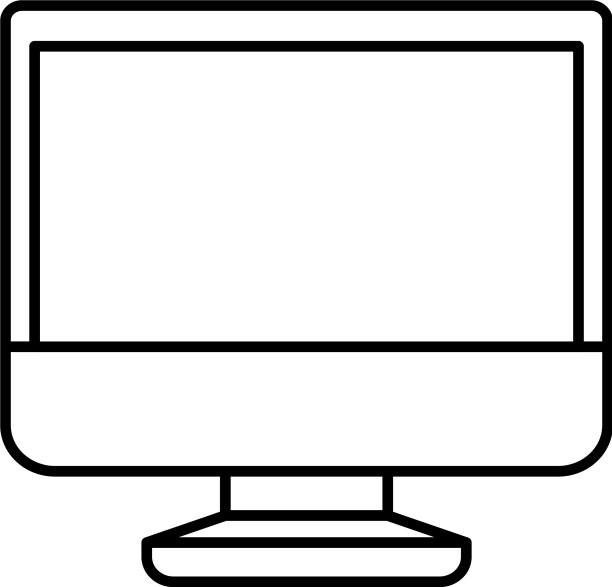 计算机桌面隔离图标图片下载