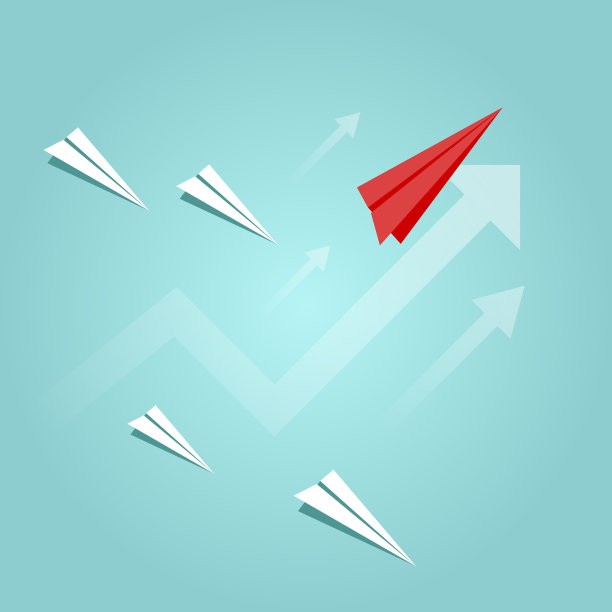 纸飞机的目的地竞争图片下载
