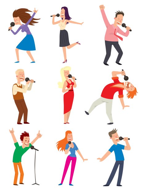 唱歌的人组图片下载