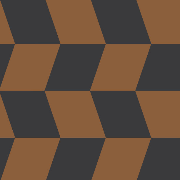 无缝方瓦在棕色和灰色交替图片下载