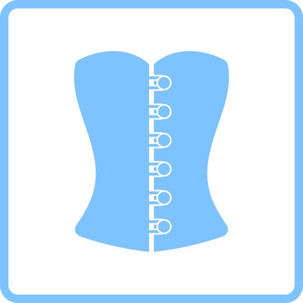 性感的胸衣图标图片下载