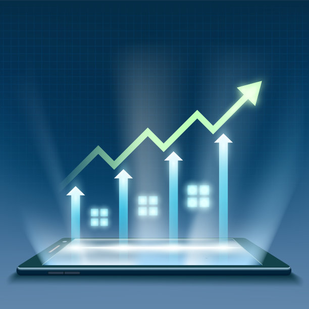财务图表的增长图片下载
