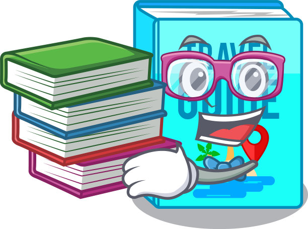 学生带书旅游指南书上表图片下载