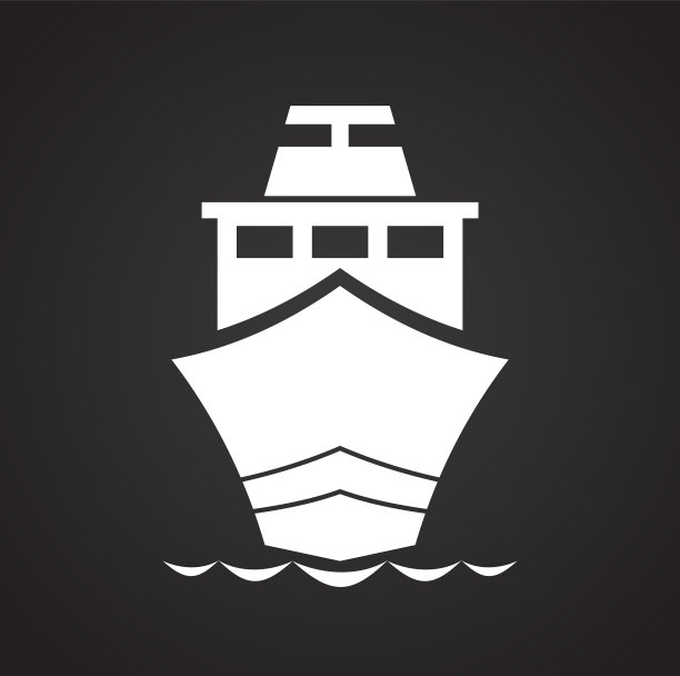 船舶图标的背景图形和网页设计图片下载