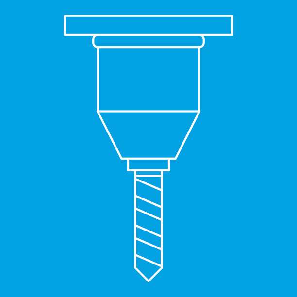 钻头图标轮廓样式图片下载