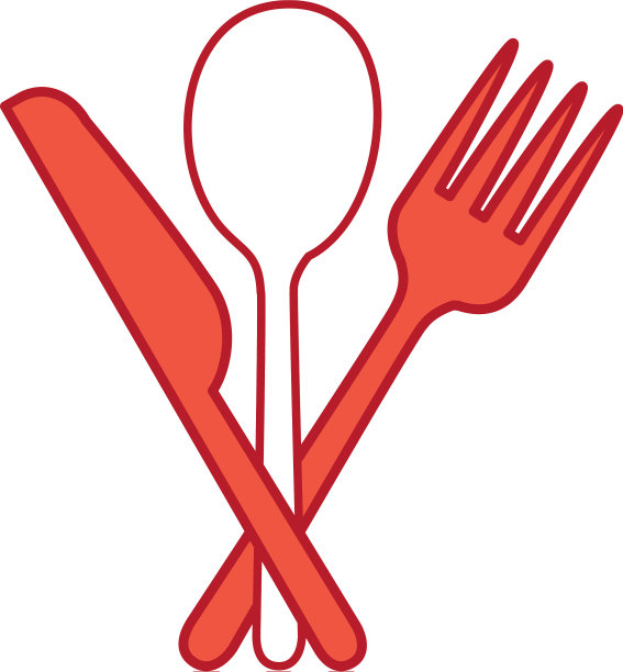 设置厨房餐具图标图片下载