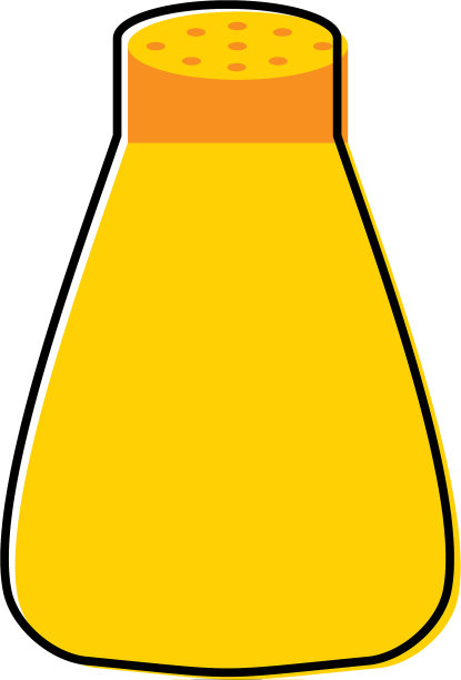 盐瓶孤立图标图片下载