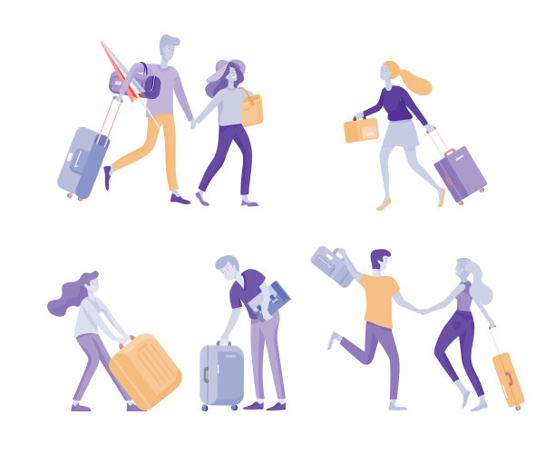 不同的人旅游度假与游客图片下载