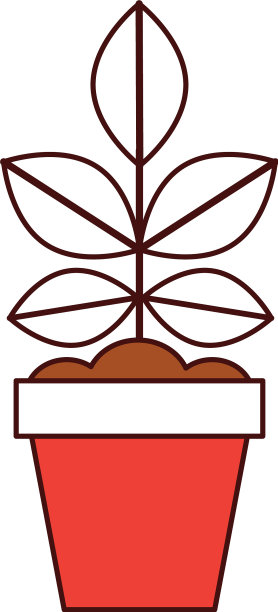 盆栽栽培植物图片下载