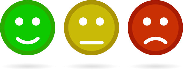 smiley平风格的黄色背景图片下载