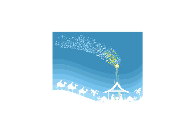 圣经中的场景——耶稣在伯利恒诞生图片下载