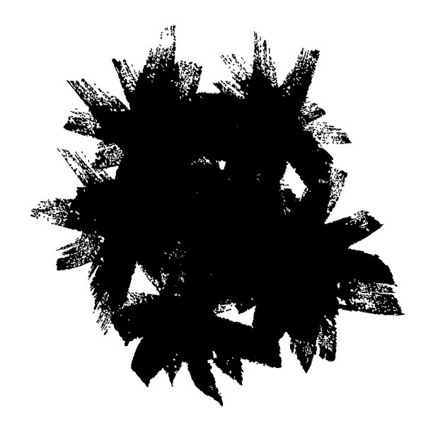 抽象手绘水墨干刷横幅图片下载