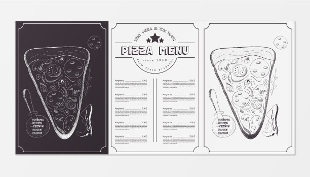 比萨菜单图片下载