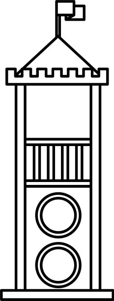 操场游戏孤立图标图片下载